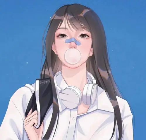 观众头像：拿着手电筒的观众插画
